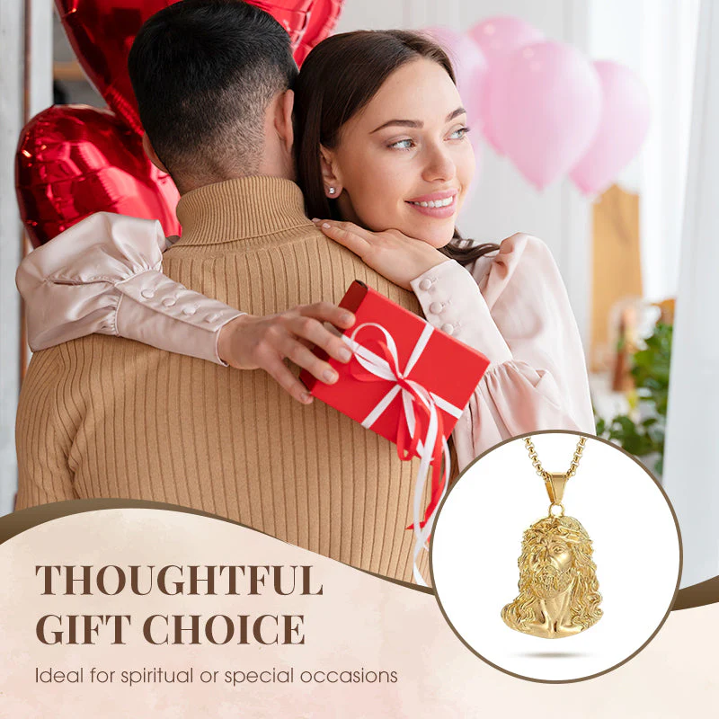 ✝️Best Gift✨Jesus Head Pendant Necklace - Image 6
