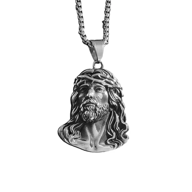 ✝️Best Gift✨Jesus Head Pendant Necklace - Image 9