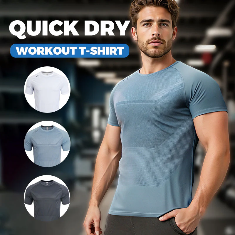 Men's Quick Dry Workout T-Shirt