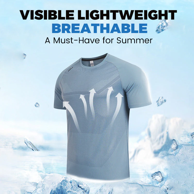 Men's Quick Dry Workout T-Shirt - Image 4