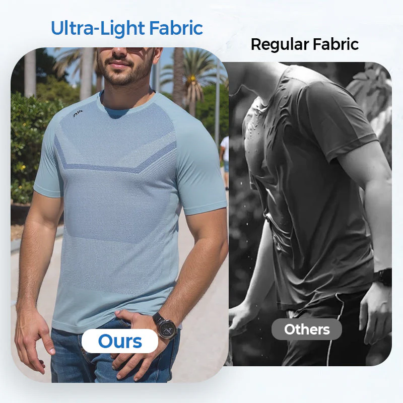 Men's Quick Dry Workout T-Shirt - Image 5