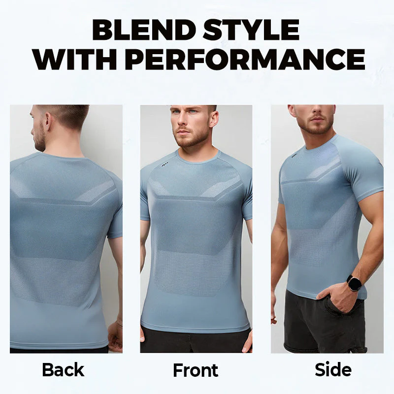 Men's Quick Dry Workout T-Shirt - Image 6