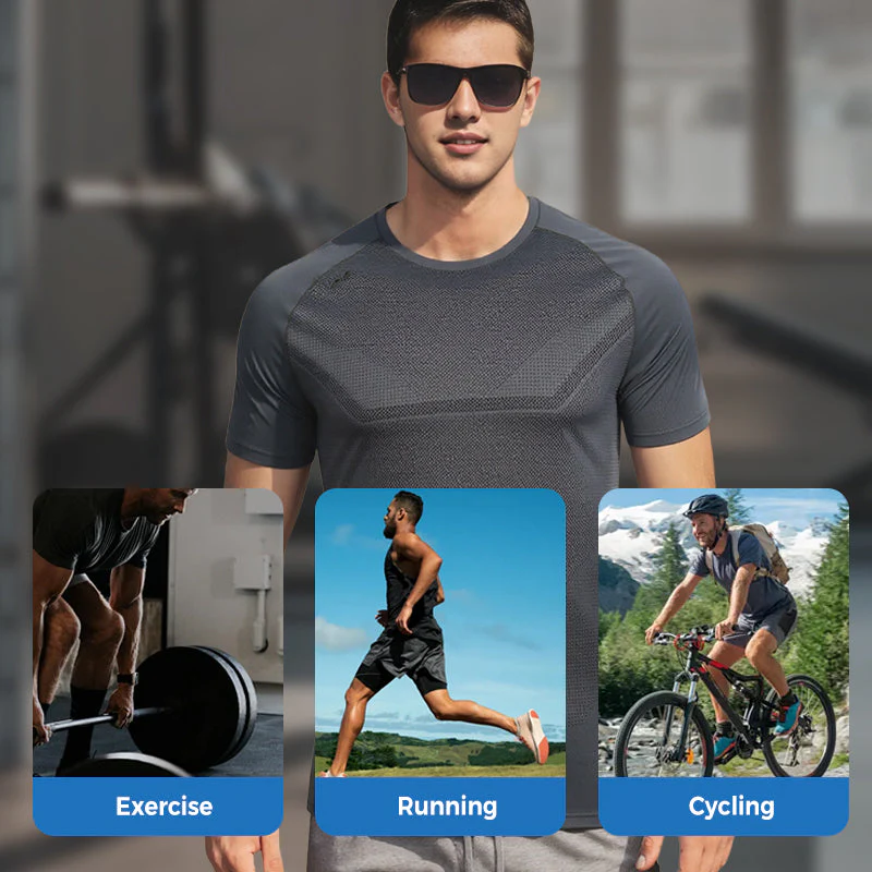 Men's Quick Dry Workout T-Shirt - Image 7