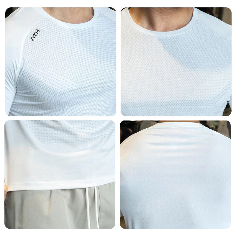 Men's Quick Dry Workout T-Shirt - Image 8