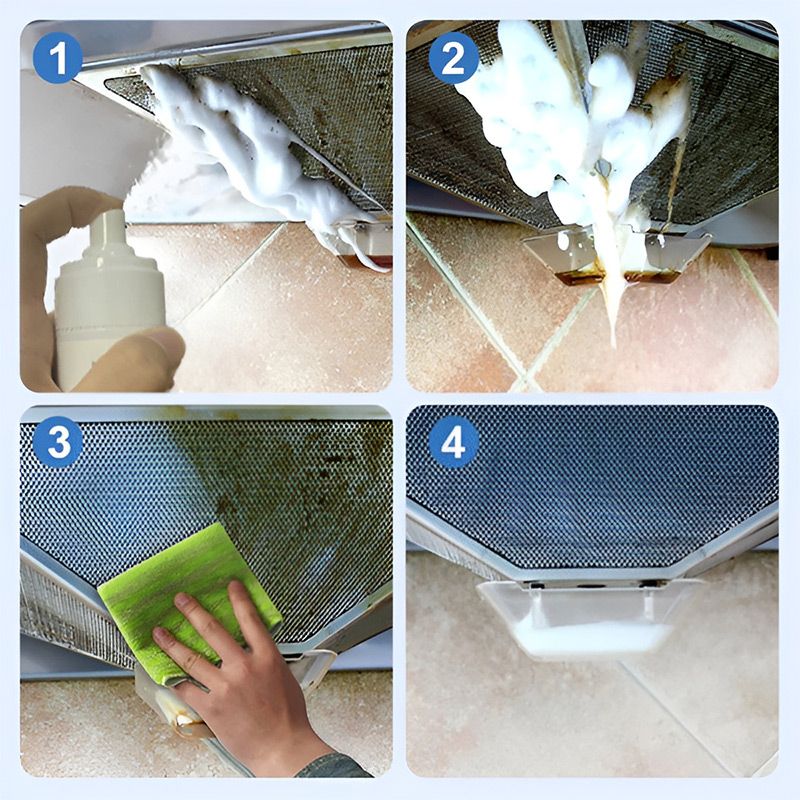 Kitchen Powerful Foam Cleaner - Just Spray and Wipe! - Image 6