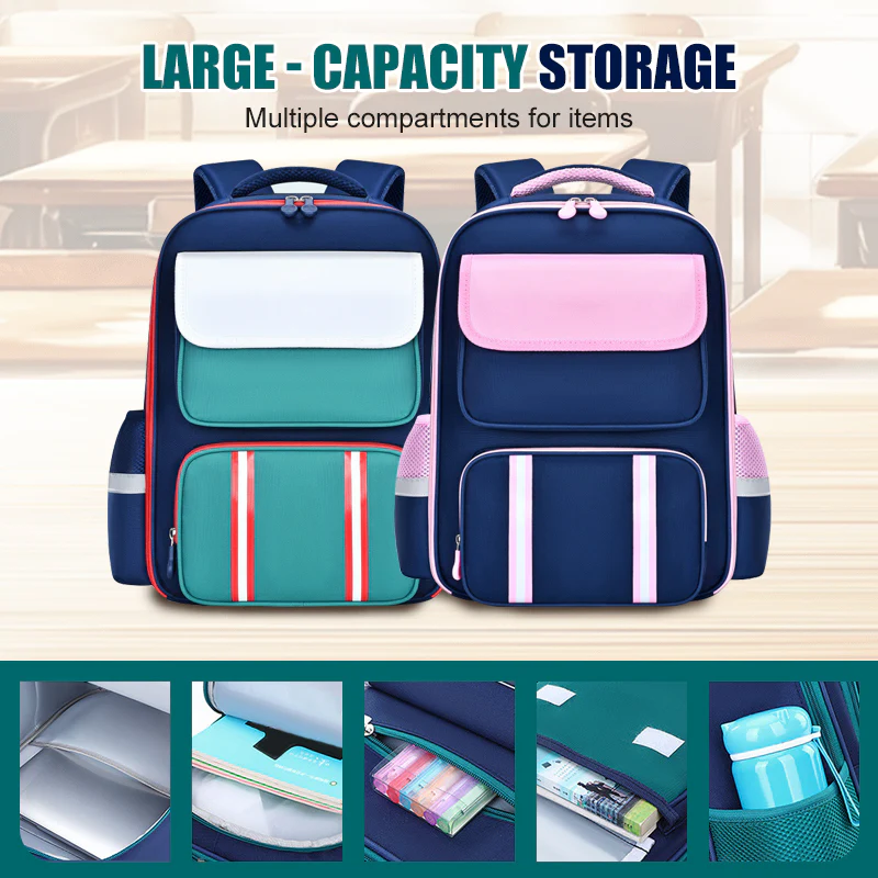 Large-Capacity School Backpack For Students - Image 3