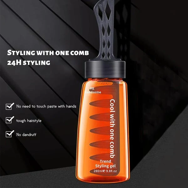 Hair Styling Gel With Comb - Image 3