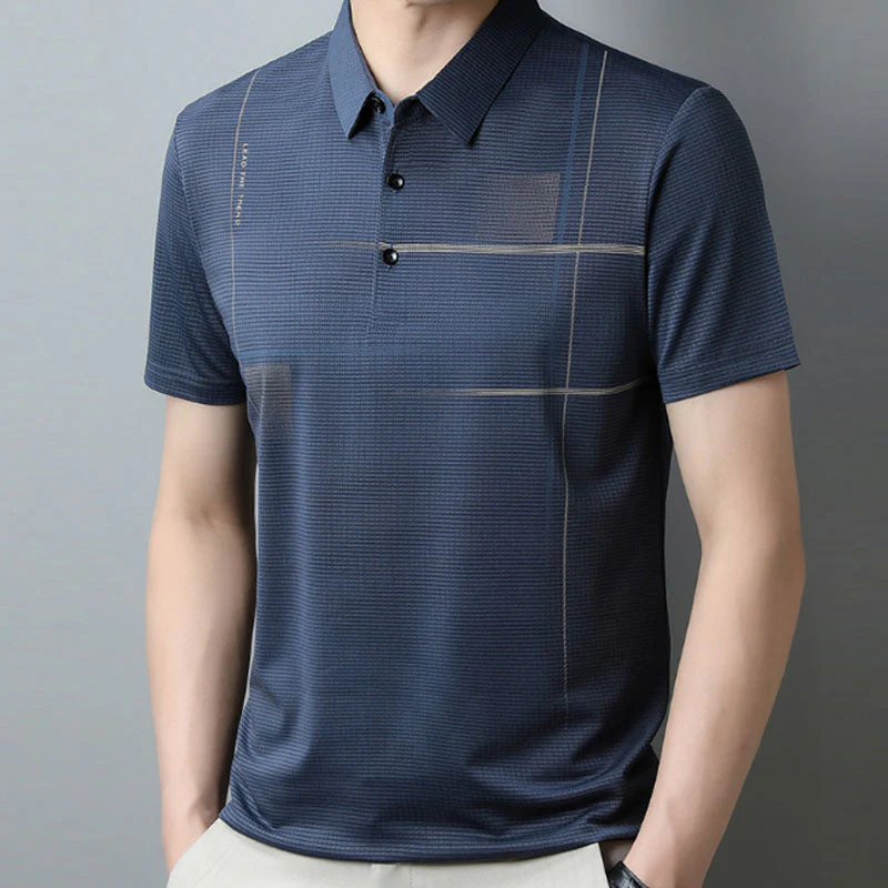 👔 Men's Handsome Polo Shirt-Buy 3 Get 1 Free👕Men's Loose Cool Breathable Lapel T-Shirt - Image 6