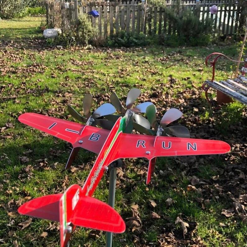 HOT SALE 50% OFF - Airplane wind spinner aircraft pinwheel - Image 10