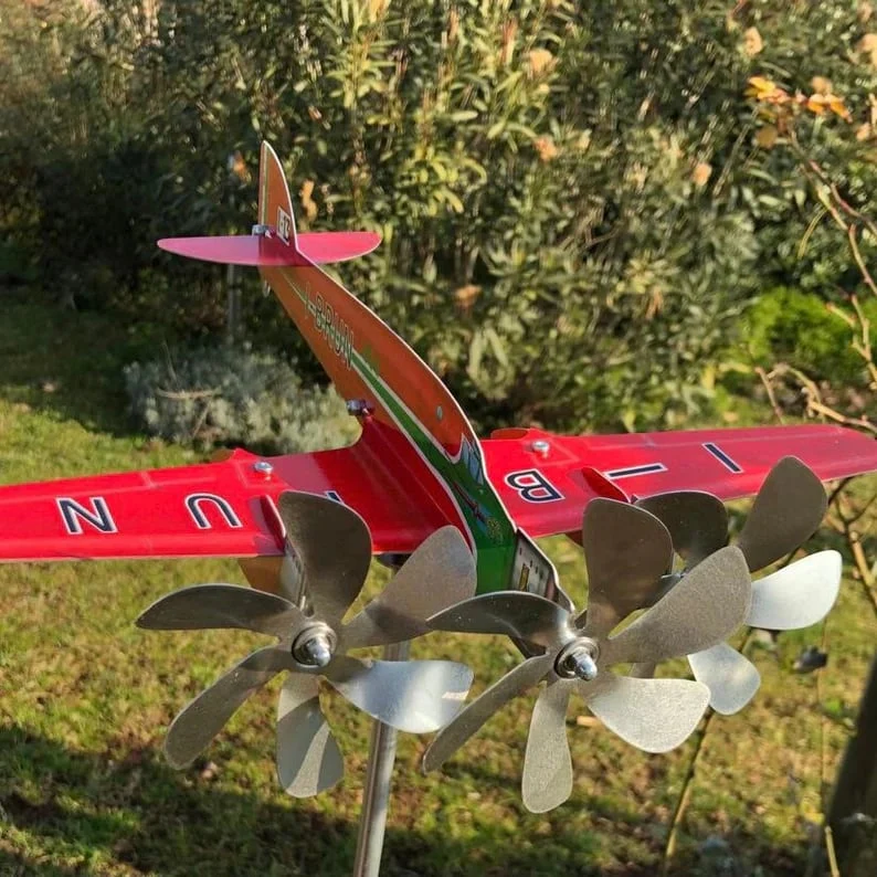 HOT SALE 50% OFF - Airplane wind spinner aircraft pinwheel - Image 11