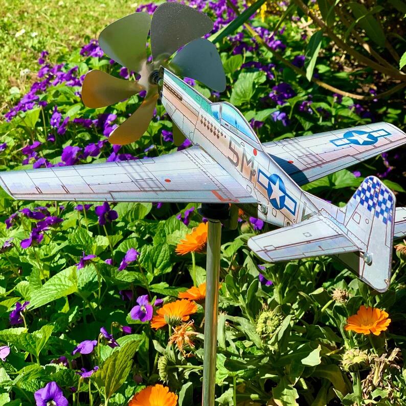 HOT SALE 50% OFF - Airplane wind spinner aircraft pinwheel - Image 13