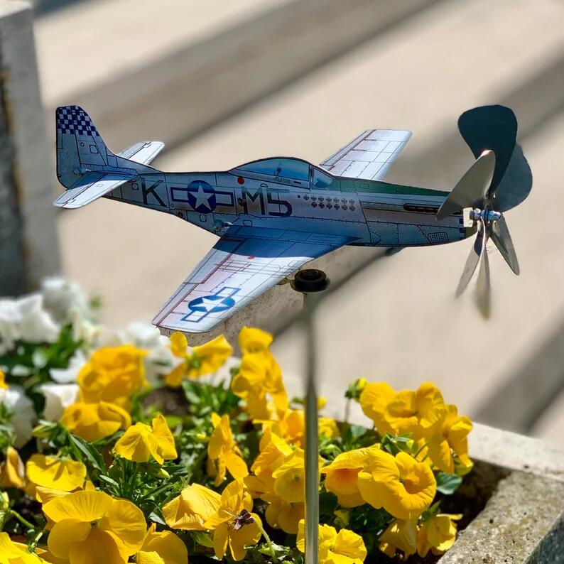 HOT SALE 50% OFF - Airplane wind spinner aircraft pinwheel - Image 14
