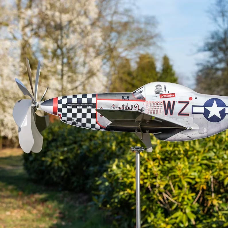 HOT SALE 50% OFF - Airplane wind spinner aircraft pinwheel - Image 26