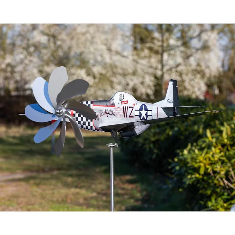 HOT SALE 50% OFF - Airplane wind spinner aircraft pinwheel - Image 27