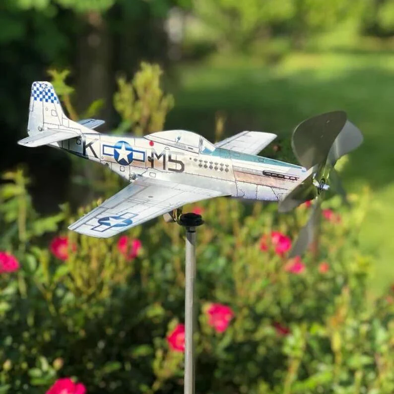 HOT SALE 50% OFF - Airplane wind spinner aircraft pinwheel - Image 3