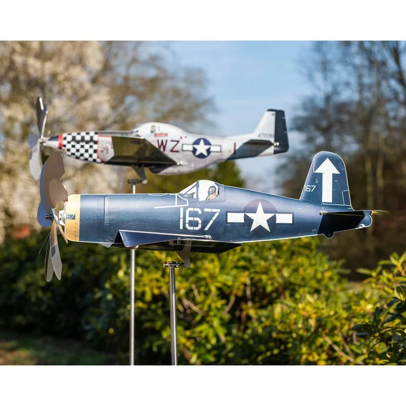 HOT SALE 50% OFF - Airplane wind spinner aircraft pinwheel - Image 6