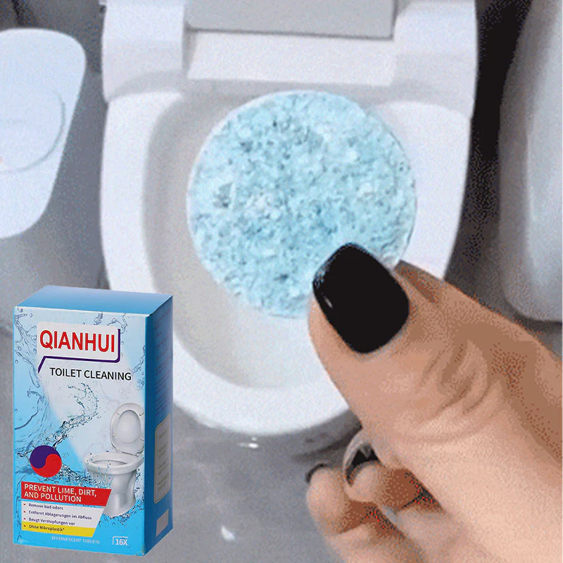 🚽🔥Buy 5 Get 5 Free🔥Lemon Scent Toilet Bowl Cleaner Tablets - Image 3