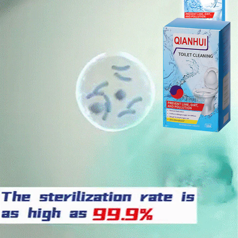 🚽🔥Buy 5 Get 5 Free🔥Lemon Scent Toilet Bowl Cleaner Tablets - Image 5