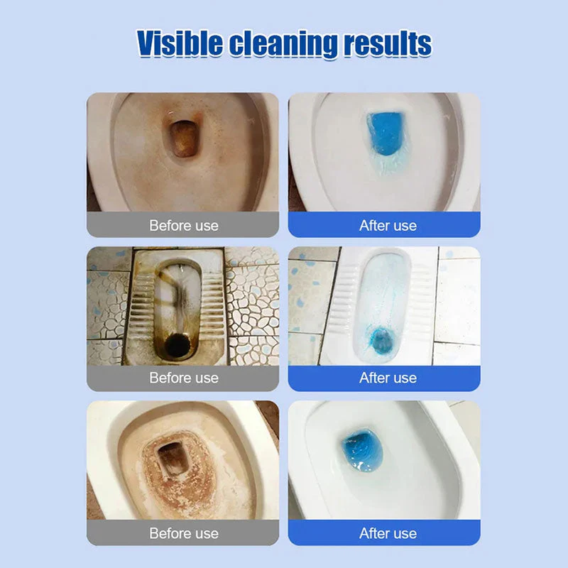 🚽🔥Buy 5 Get 5 Free🔥Lemon Scent Toilet Bowl Cleaner Tablets - Image 6