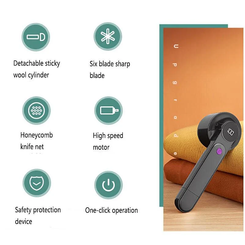 🔥Limited Promotion - 50% OFF🎁 2 in 1 Electric Lint Remover - Image 9