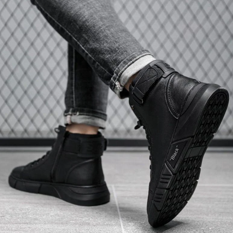 🎁 Hot Sale 49% OFF 🔥MARTINI' BLACK LEATHER BOOTS - Image 10