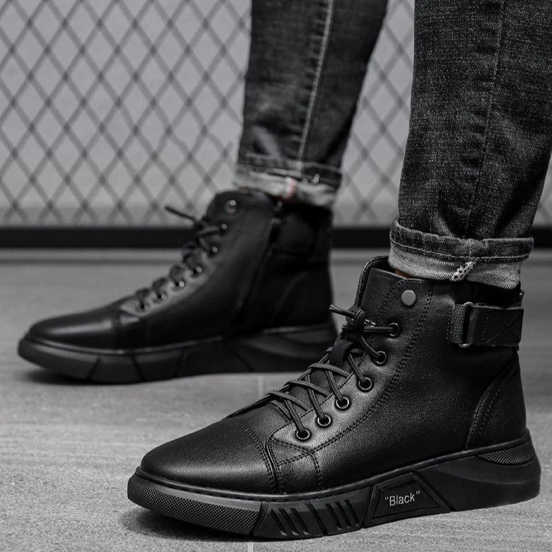 🎁 Hot Sale 49% OFF 🔥MARTINI' BLACK LEATHER BOOTS - Image 11
