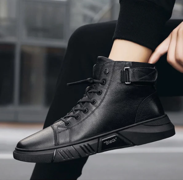 🎁 Hot Sale 49% OFF 🔥MARTINI' BLACK LEATHER BOOTS - Image 17