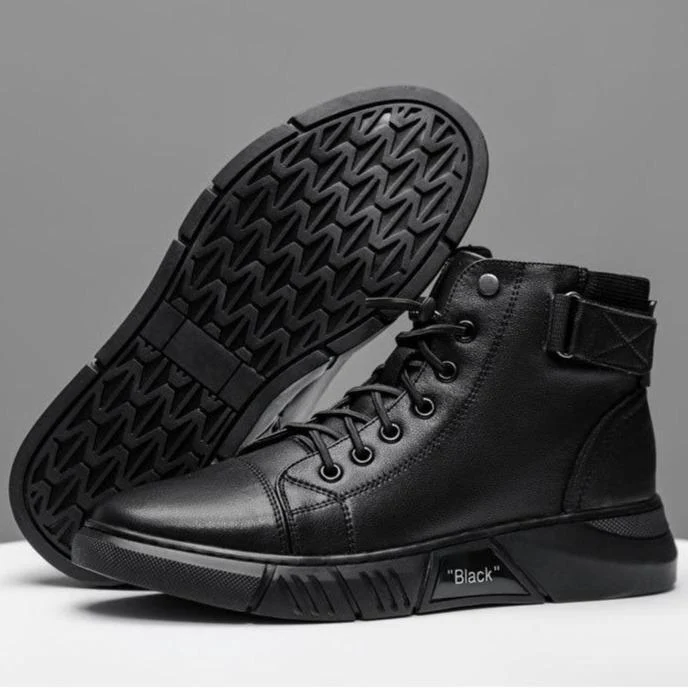 🎁 Hot Sale 49% OFF 🔥MARTINI' BLACK LEATHER BOOTS - Image 2