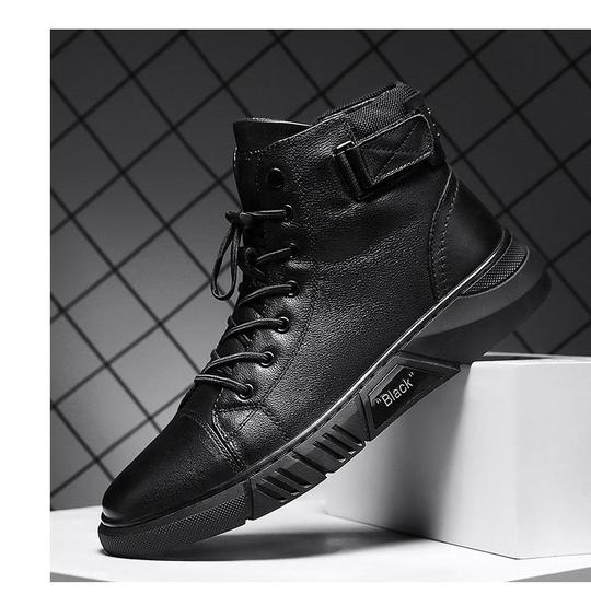 🎁 Hot Sale 49% OFF 🔥MARTINI' BLACK LEATHER BOOTS - Image 3