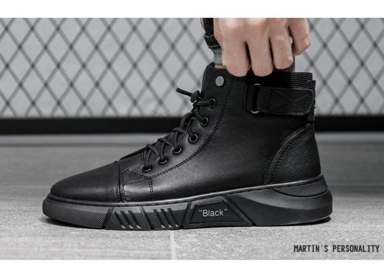 🎁 Hot Sale 49% OFF 🔥MARTINI' BLACK LEATHER BOOTS - Image 4