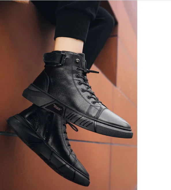 🎁 Hot Sale 49% OFF 🔥MARTINI' BLACK LEATHER BOOTS - Image 7