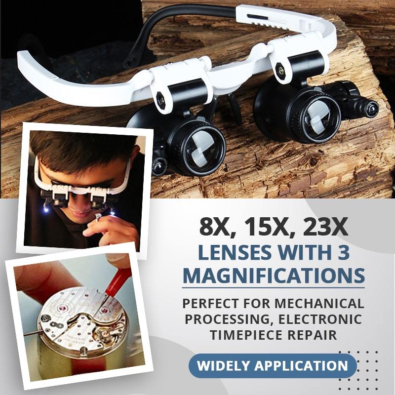 🎁Hot Sale 49% OFF⏳LED Glasses Magnifier🔥23x - Image 2