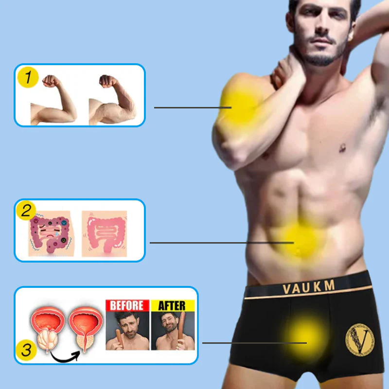 🔥Buy 1 get 3 🔥Magnetic Therapy for Men Temperature Sensitive Underwear Made of Technical Cotton - Image 3