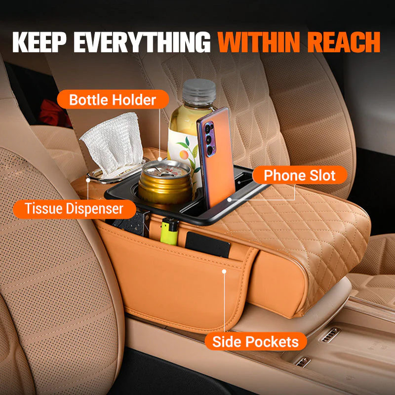 🔥49% OFF🔥Integrated Pressurized Multifunctional Car Armrest Heightening Pad - Image 4