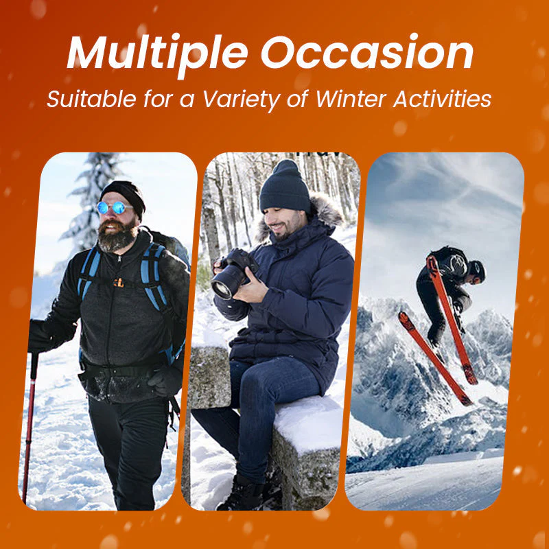 Men’s Thermal Hooded Parka Coat - Image 5