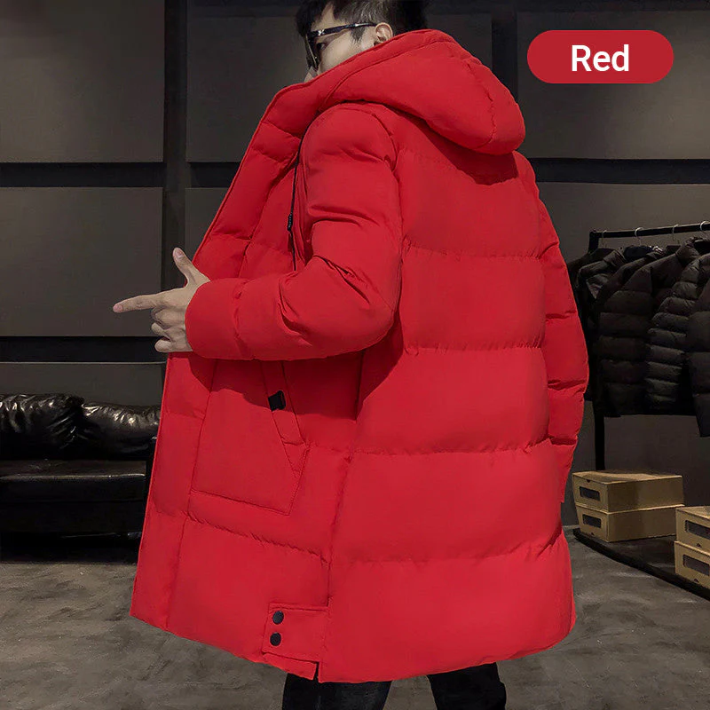 Men's Mid-Length Padded Jacket - Image 13