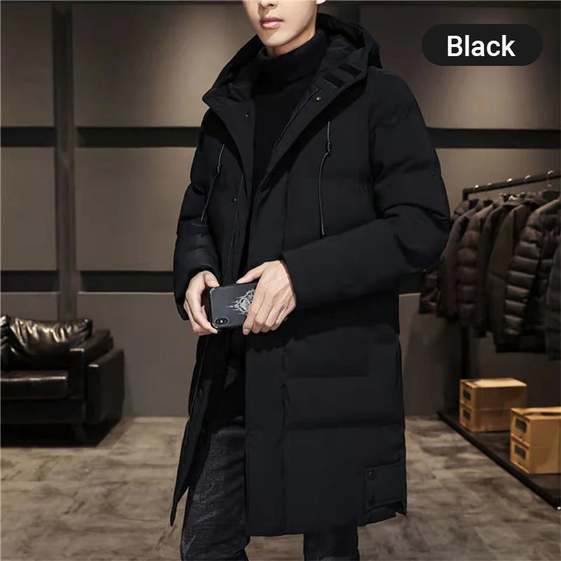 Men's Mid-Length Padded Jacket - Image 15