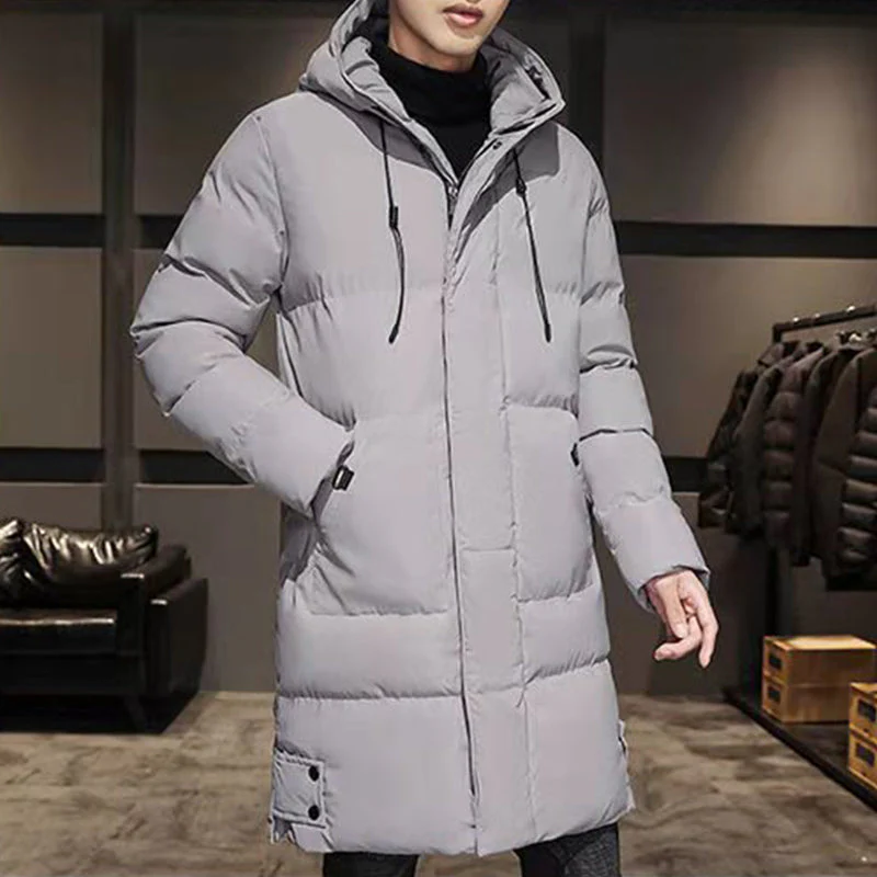 Men's Mid-Length Padded Jacket - Image 3