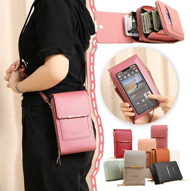 👜 📱 Women's Touch Screen Messenger Bag – Smart Phone Charging, Anti-Theft & Water-Resistant ✨ - Image 2