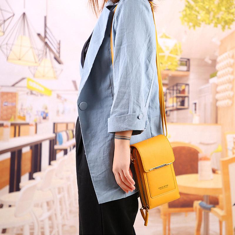 👜 📱 Women's Touch Screen Messenger Bag – Smart Phone Charging, Anti-Theft & Water-Resistant ✨ - Image 4