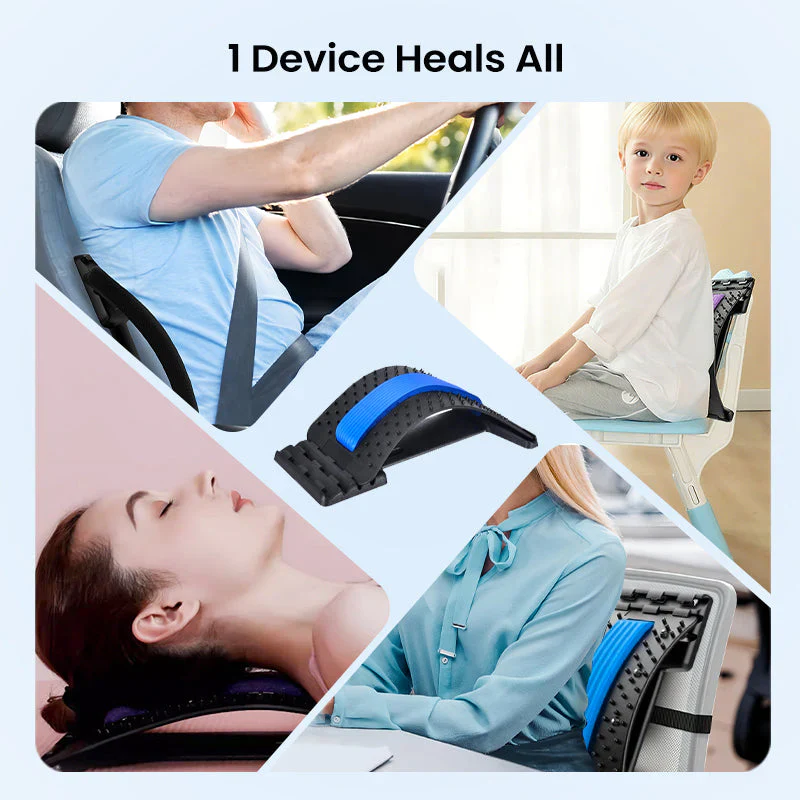 Magnetic Therapy Acupuncture Massage Lumbar Stretcher - Image 5