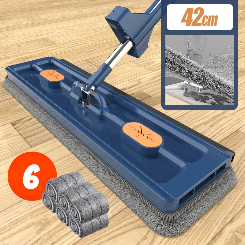 🧹 50% OFF + FREE BUCKET! 💦Ultra-Absorbent Flat Mop - Large 360° Swivel Head for Effortless Floor Cleaning, Limited Stock! 🏠🚀 - Image 16