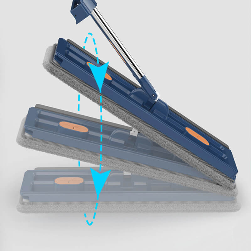 🧹 50% OFF + FREE BUCKET! 💦Ultra-Absorbent Flat Mop - Large 360° Swivel Head for Effortless Floor Cleaning, Limited Stock! 🏠🚀 - Image 2