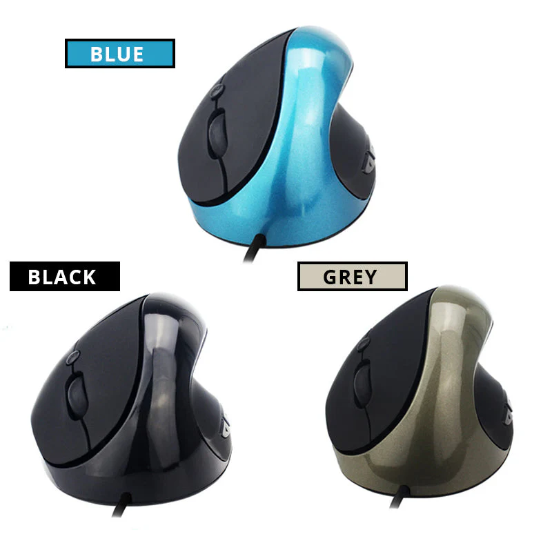 Ergonomic Vertical Mouse with 3 DPI Modes, 6 Buttons - Image 8