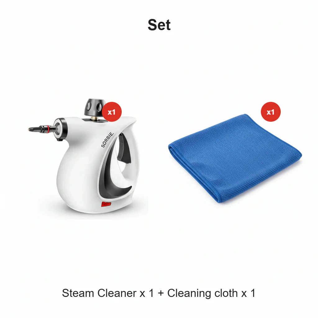 ⏳LAST DAY SALE 50% OFF!!🔥Pressurized Handheld Multi-Surface Natural Steam Cleaner with 12 pcs Accessories - Image 10