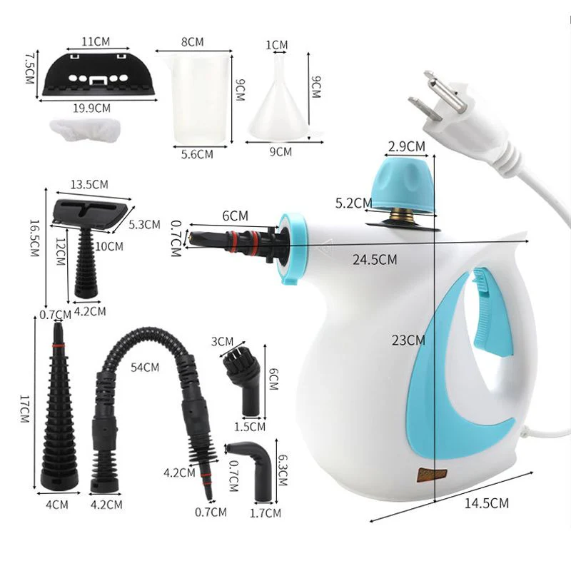 ⏳LAST DAY SALE 50% OFF!!🔥Pressurized Handheld Multi-Surface Natural Steam Cleaner with 12 pcs Accessories - Image 9