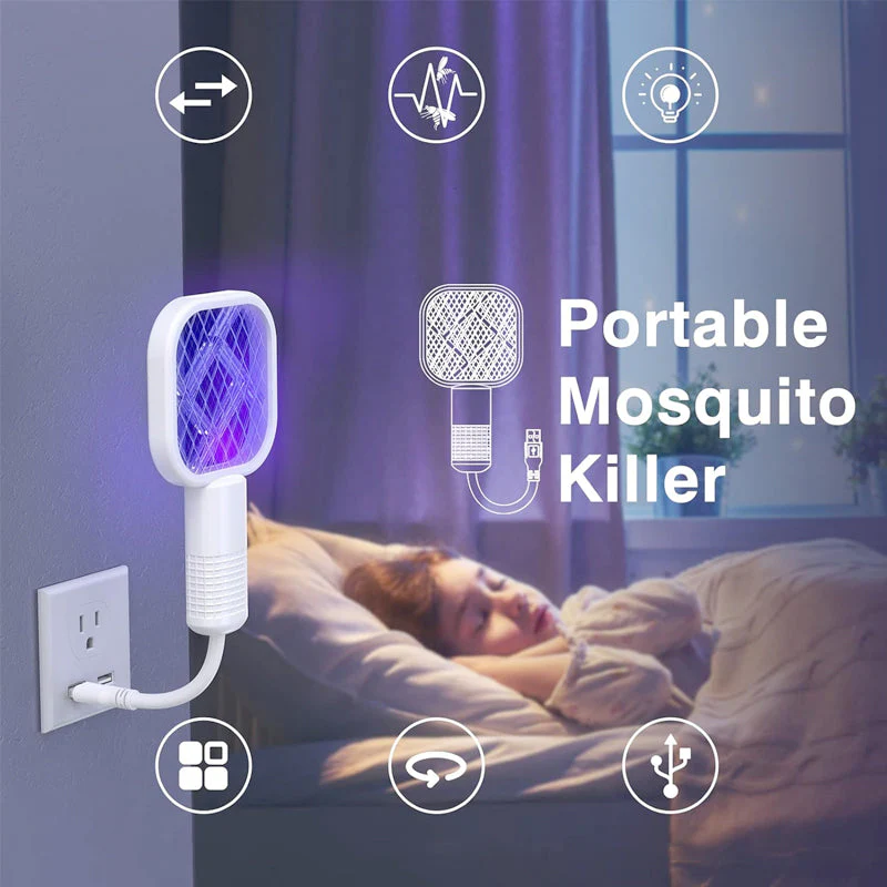 🪰2024 New🦟USB Mini Electric Fly Swatter - Image 5