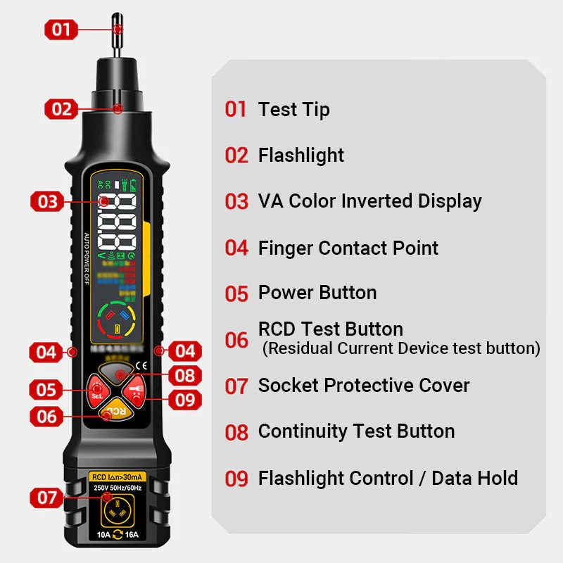 💥2025 New Upgrade⚡Multi-function Smart Power Measuring Pen - Image 10