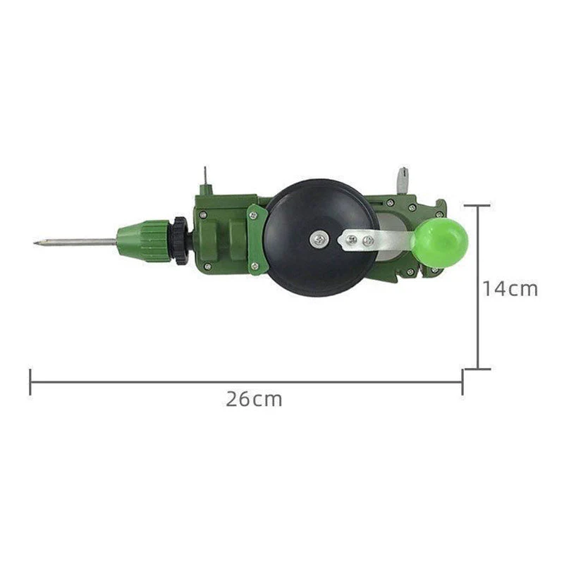 Multi-functional Glass Cutter with Drilling & Knife Sharpener - Image 8