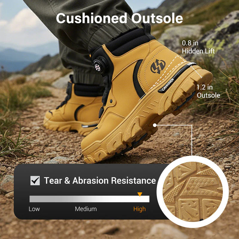 ⏰Men's outdoor swivel buckle work shoes(Waterproof, Anti-slip,Comfortable and Breathable) - Image 3